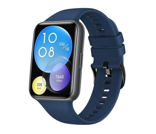 FIXED Silicone Strap do Huawei Watch FIT 2 blue - 1341083 - zdjęcie